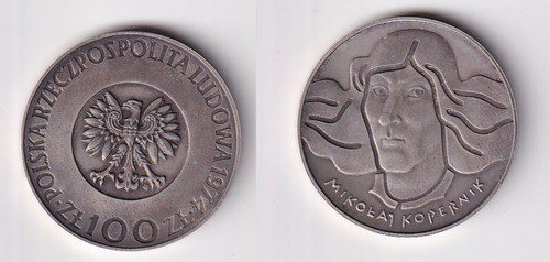 100 zloty silber münze - silber,