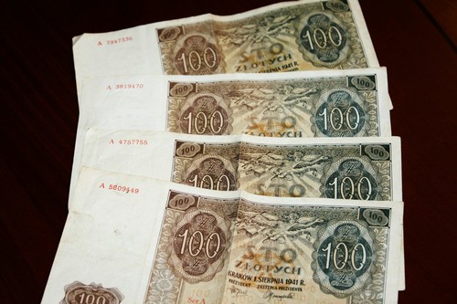 Polnische 100 zloty von 1941 - polnische,