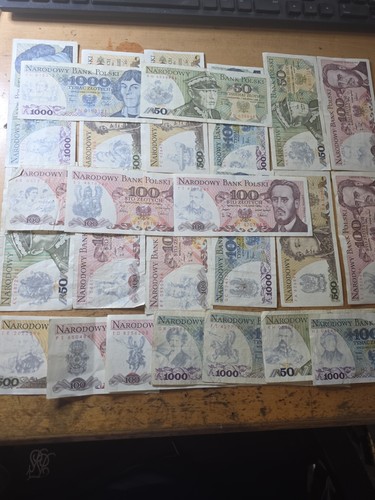Polnische zloty banknoten - 24,