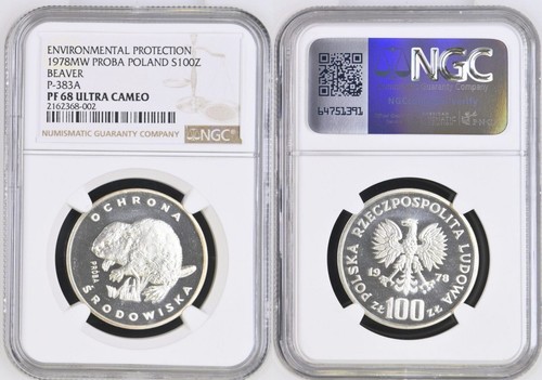 Polen 100 zloty - zloty, naturschutz
