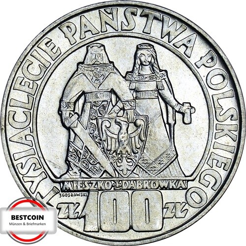 Polen 100 zloty - , km