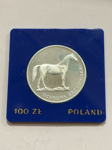 Polen 100 zloty 1981 pferd - polen,,