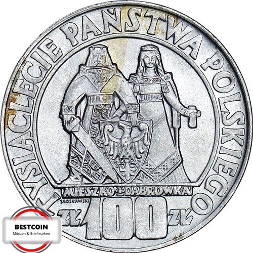 Polen 100 zloty 1000 - 100,