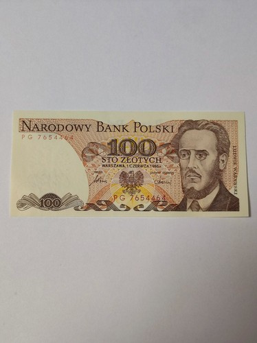 Banknote polen 100 - polen,