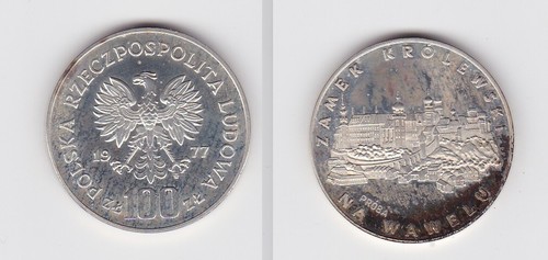 100 zloty silber - münze, polen