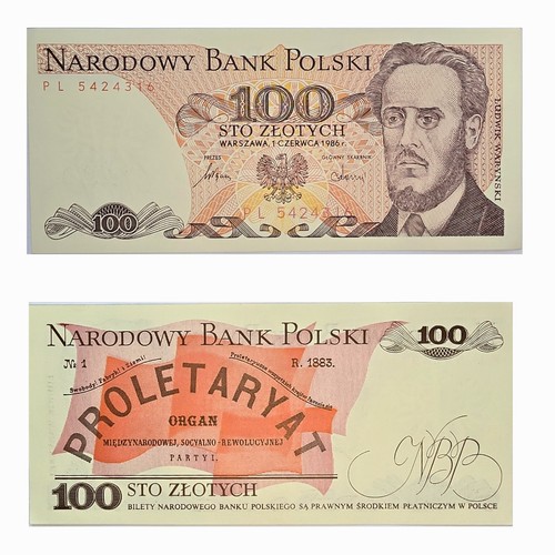 Polen 100 zloty 1988 - polen,