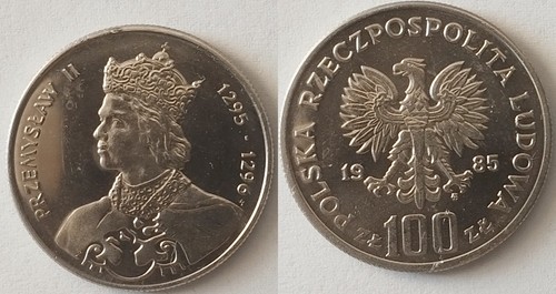 Polen 100 zloty - zloty, 1985