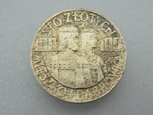 Polen 100 zloty - silber, 1966